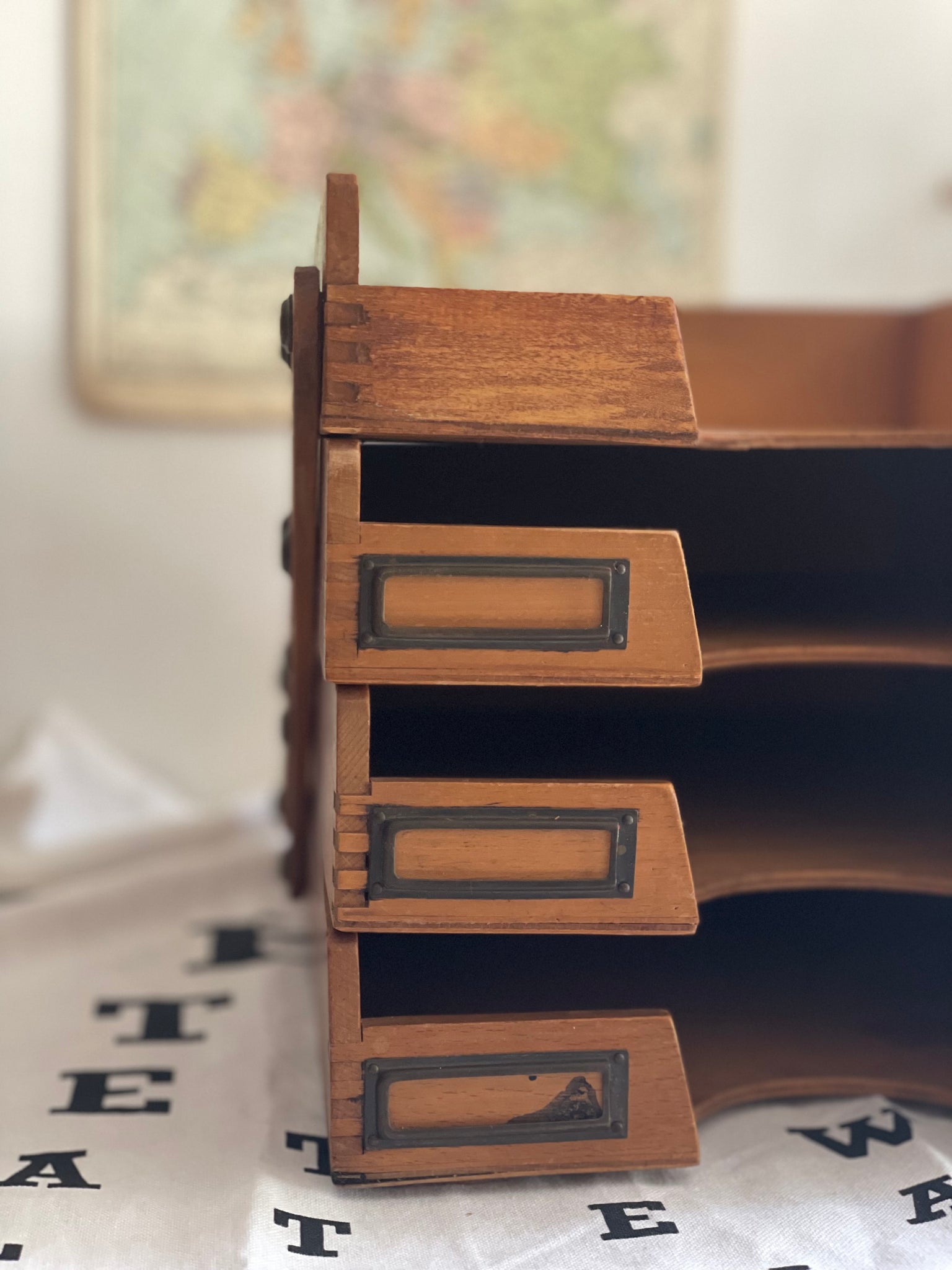 Porta documenti vintage da scrivania – Le Grenier - Arredi Autentici