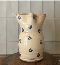 Brocca pugliese in terracotta smaltata