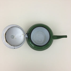50s / 60s enameled teapot