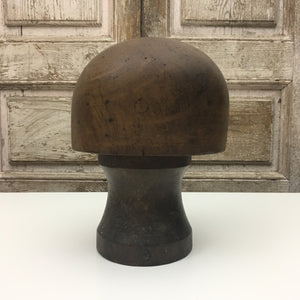 Forma per cappelli in legno