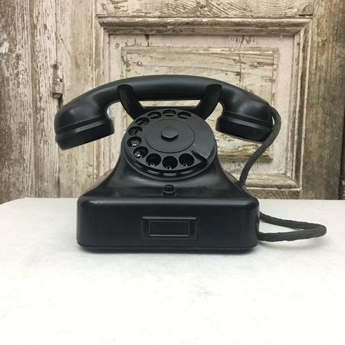 telefono vintage bachelite nero anni 40