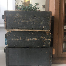 cassetta legno industriale wood box industrial