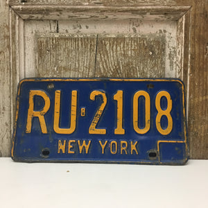 New York sheet metal plate