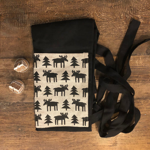 klippan christmas moose apron grembiule cucina design alce 